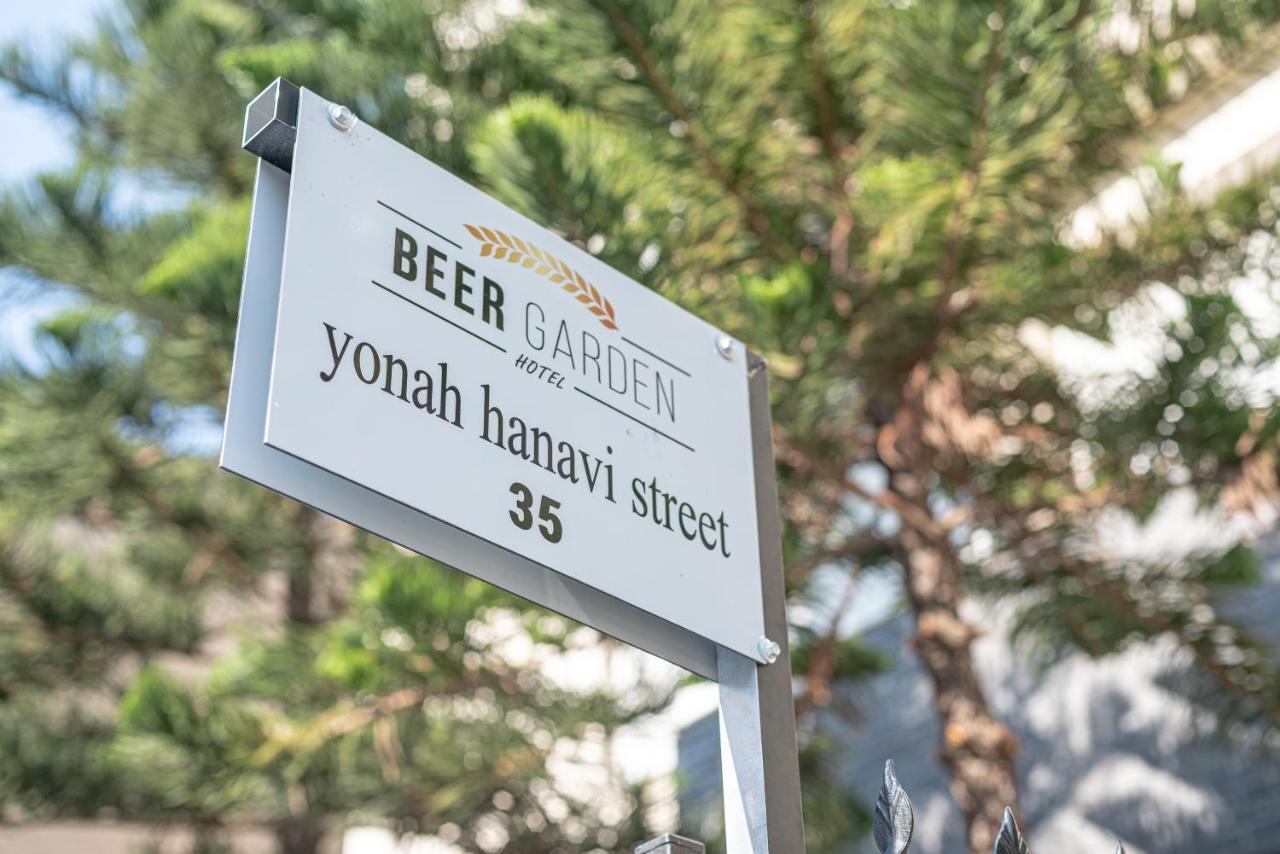 Beer Garden Hotel Tel Aviv Bagian luar foto